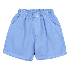 Búho - Lyocell Bermuda Shorts | Light Blue