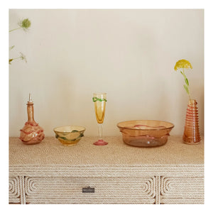 Denise - Romeo Glass Oil Dispenser | Pink