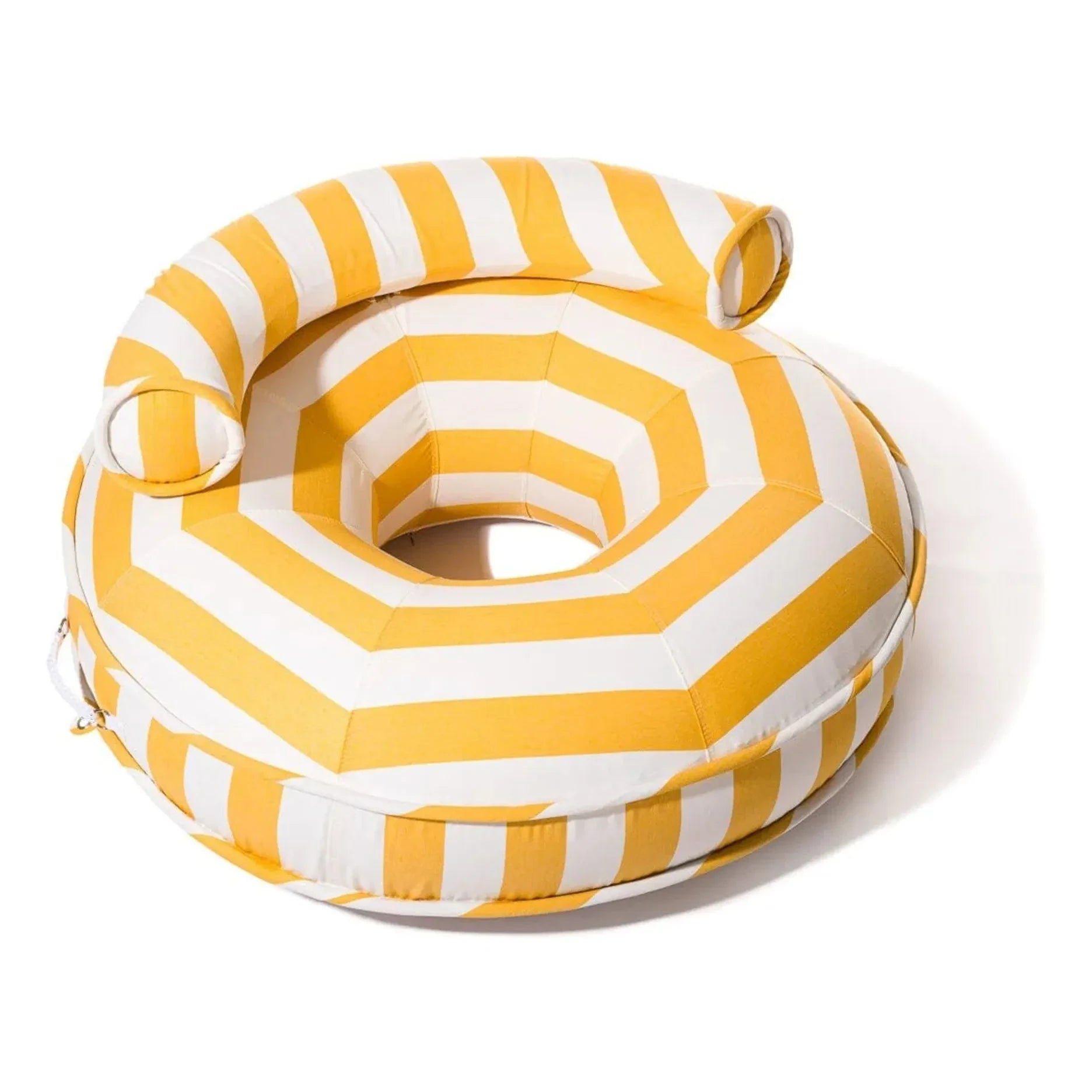 Business & Pleasure Co. - Striped swimming ring | Yellow