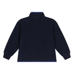 Petit Bateau - Zip Polar Fleece Jacket | Navy Blue