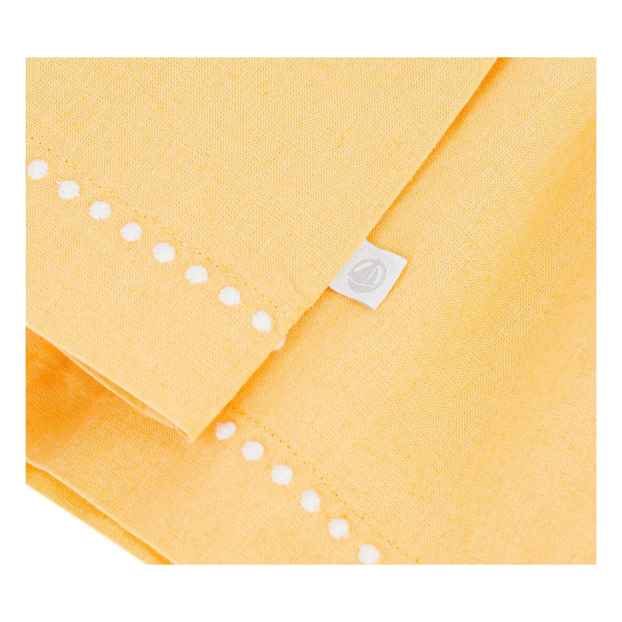 Petit Bateau - Simple Linen Dress | Yellow