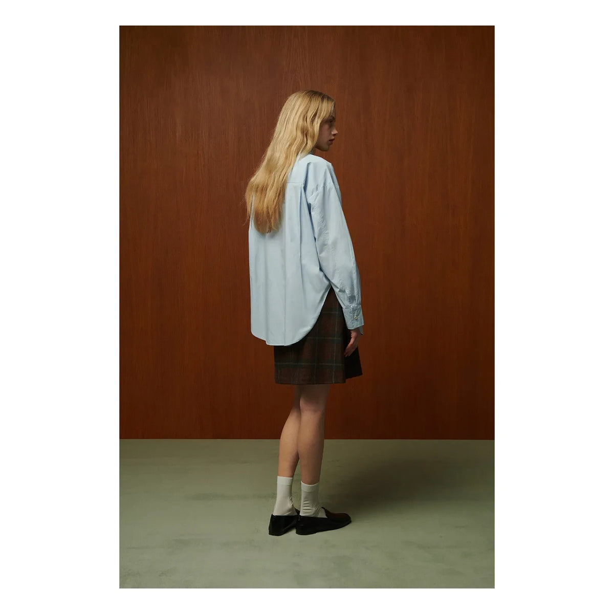 BELLEPIECE - Ava Cotton Shirt | Light Blue