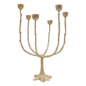 Doing Goods - Mystic Candle Holder | Gold Brown