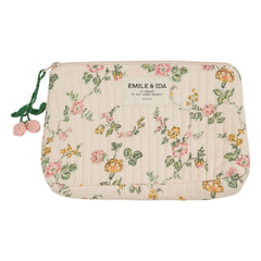 Emile et Ida - Rosier Makeup Bag | Ecru