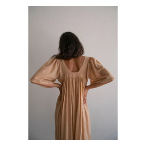 THEAVANT - Jade Cotton Voile Dress | Amber