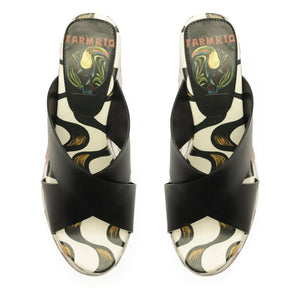 Farm Rio - Copacabana Platform Sandals | Black