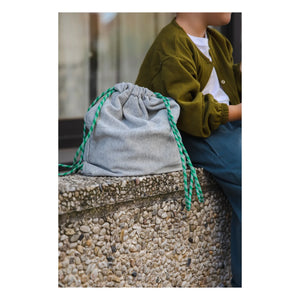 Studio Noos - Jersey Sports Bag | Heather Grey