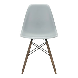 Vitra - DSW Plastic Chair - Maple Base - Charles & Ray Eames | Light Gray