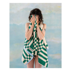 Tarta Gelatina - Marina Bath Towel | Green
