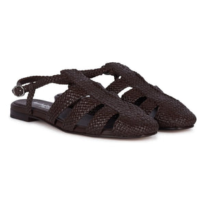 Anthology Paris - Miki Sandals | Brown