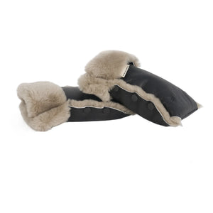 BINIBAMBA - Lambskin Baby Stroller Gloves | Toast