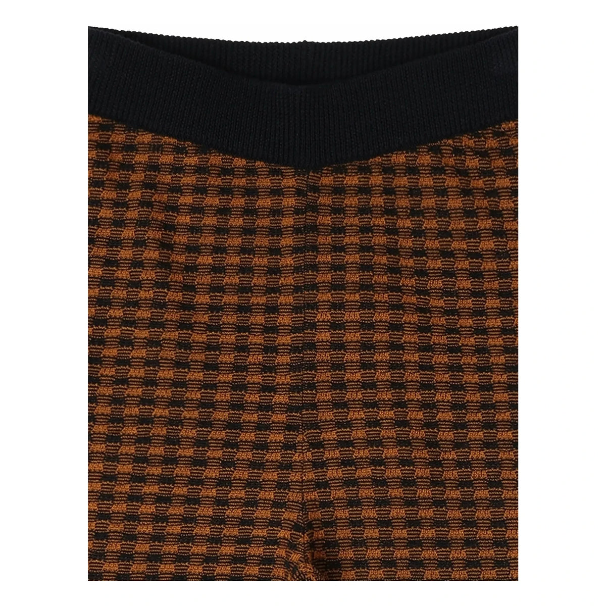 FUB - Carreaux Merino Wool Trousers | Navy