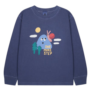 Jelly Mallow - "One More Step" T-shirt | Navy