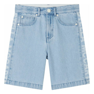 Stella McCartney Kids - Denim Shorts | Light Blue