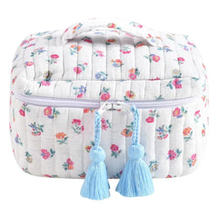 Louise Misha - Laety Cosmetic Bag | White