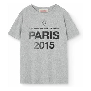 The Animals Observatory - Rooster Paris 2015 Tişört | Heather gri
