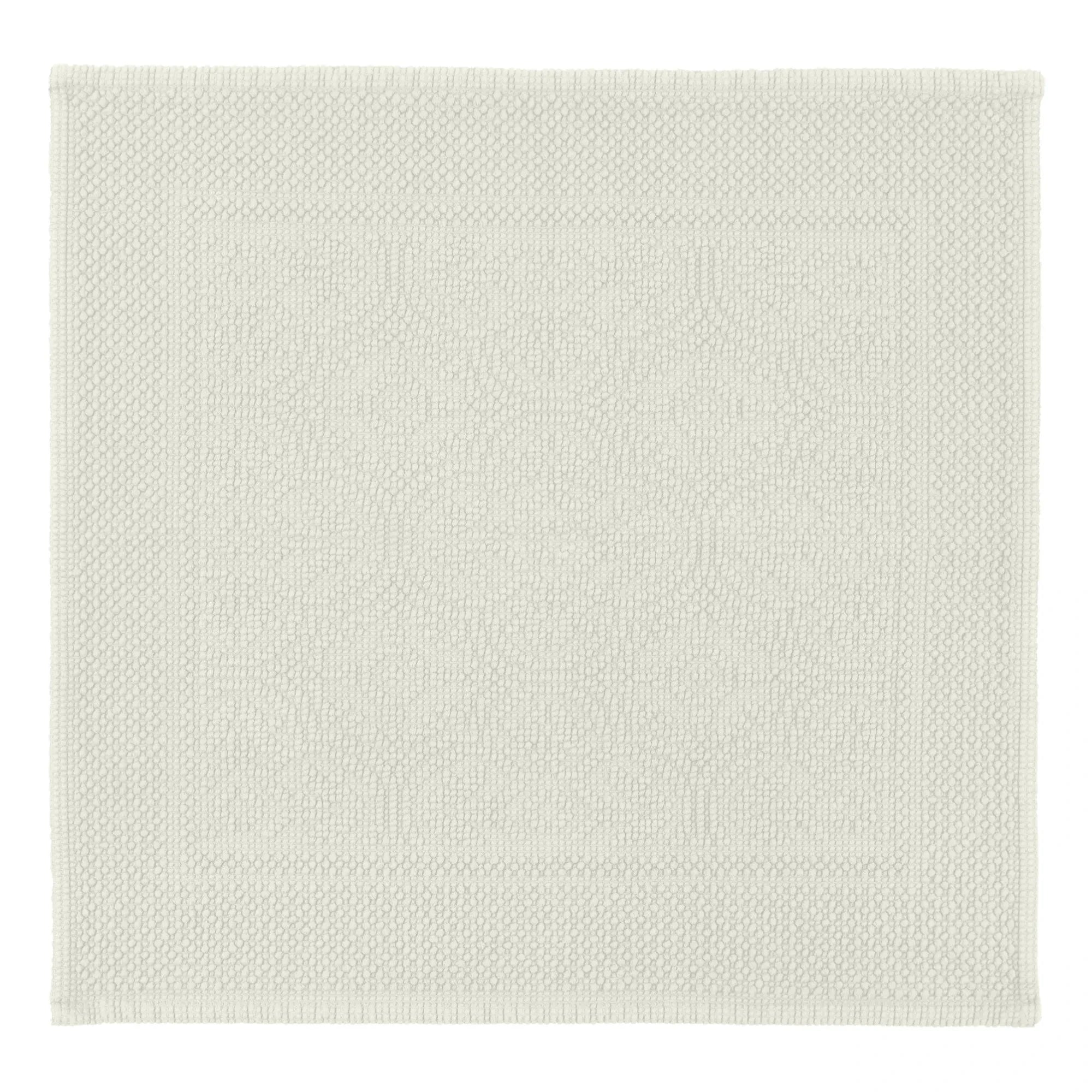 Haomy - Kymi Cotton Bath Mat | Chalk