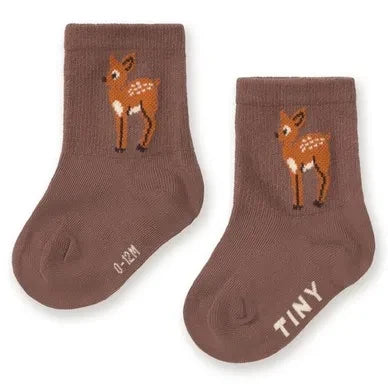Tinycottons - Biches Baby Socks | Brown