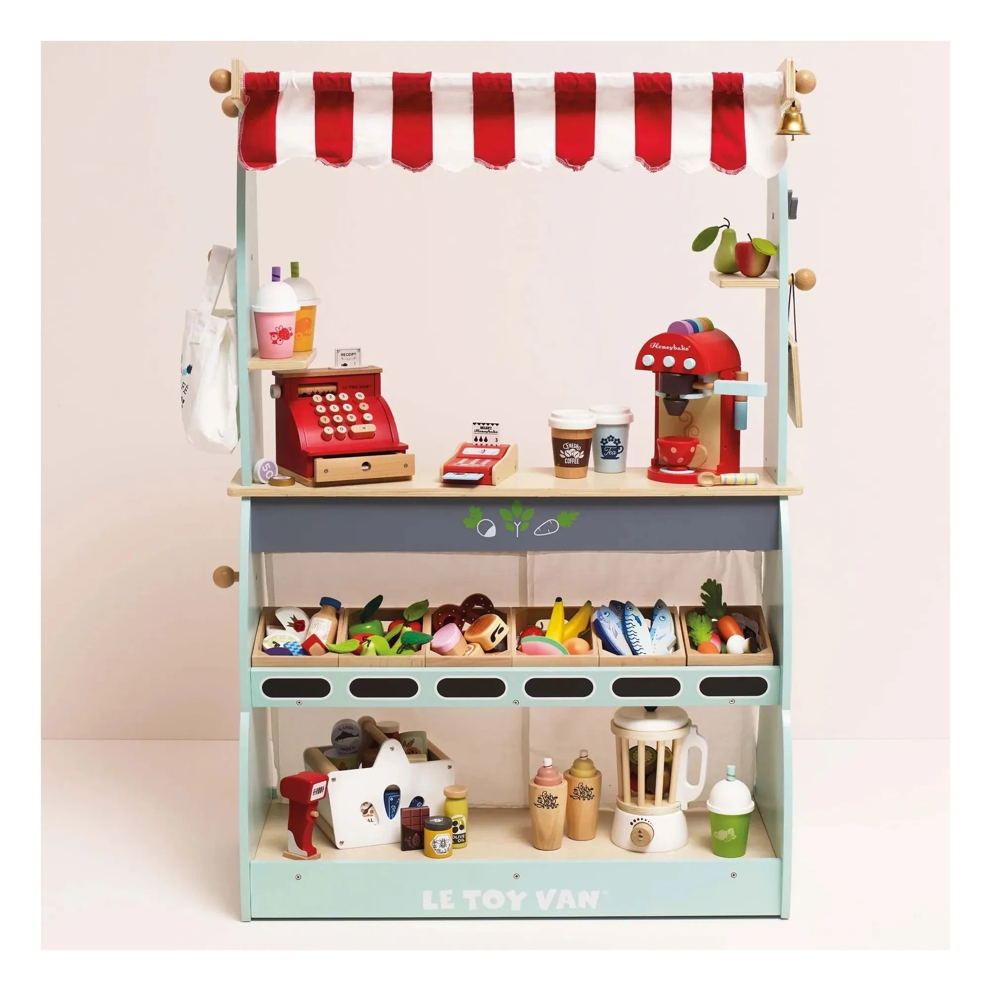 Le Toy Van - Shopping Cart and Market Playset