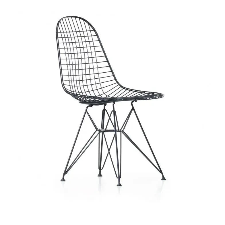 Vitra - Charles & Ray Eames Design DKR Wire Chair | Basic Dark