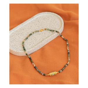 La Petite Épicerie - DIY My Necklace with Natural Agate Stones