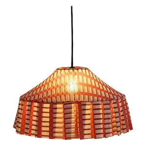 Nobodinoz - Nicole Mosaic lampshade | Red