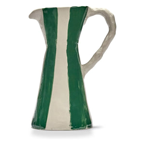 Serax - Charly Striped Carafe, Marie Michielssen | Green