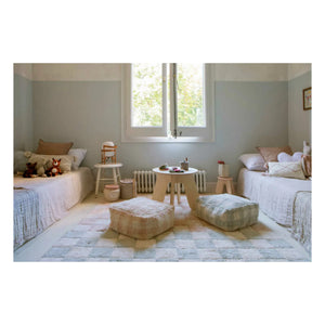 Lorena Canals - Checkered Pouf | Pink