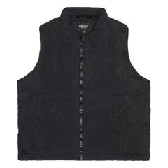 Finger in the nose - Snowshirt Genuine Down Sleeveless Down Jacket | Black