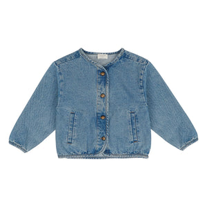 Jenest - Bobbi Organik Pamuk Denim Ceket | Mavi