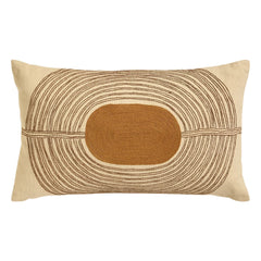 Maison Sarah Lavoine - Mirage Embroidered Pillow | Havana