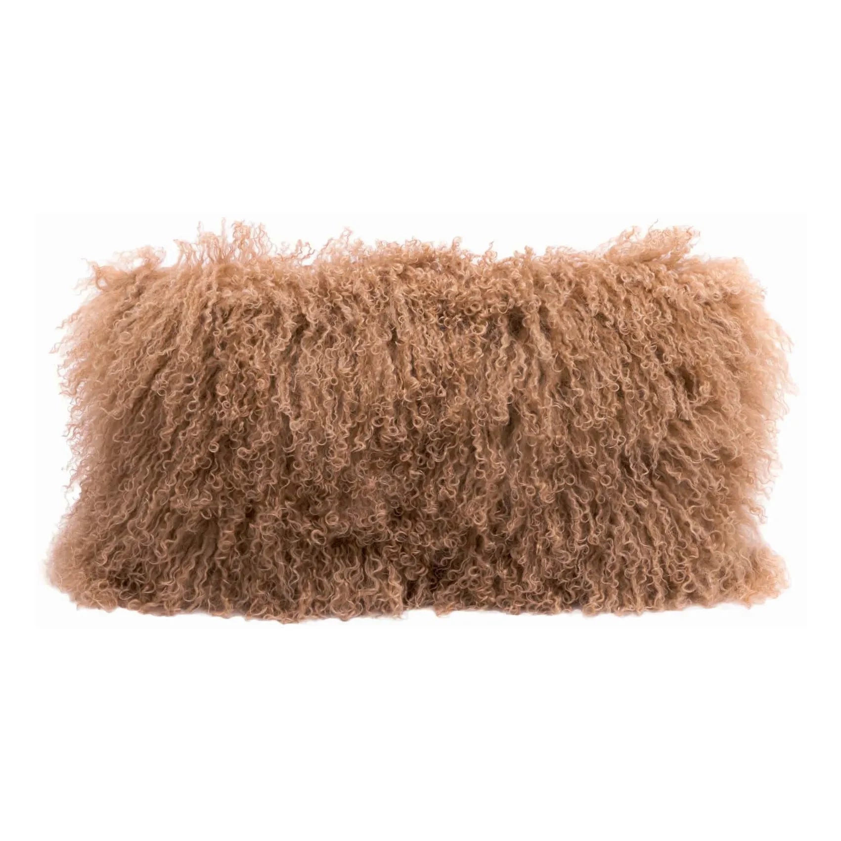 Maison de Vacances - Tibetan Goat Leather Basic Pillow | Terracotta