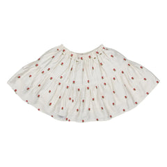 Donsje - Lazie Fleurs Tencel Skirt | Ivory