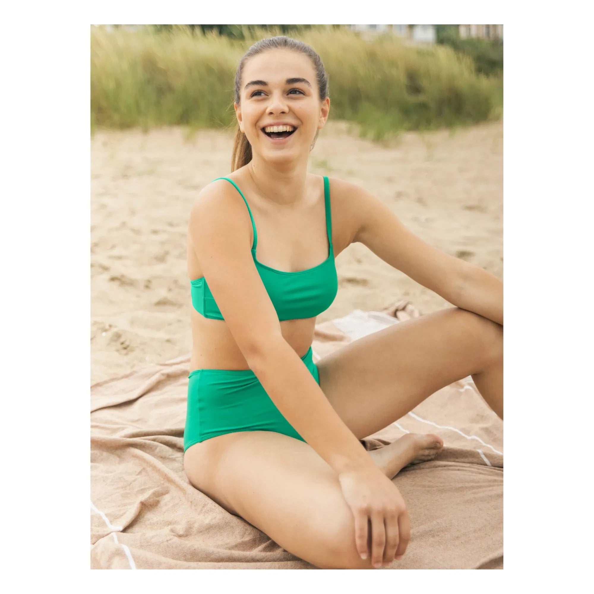 Miska Paris - Green Bralette Bikini Top