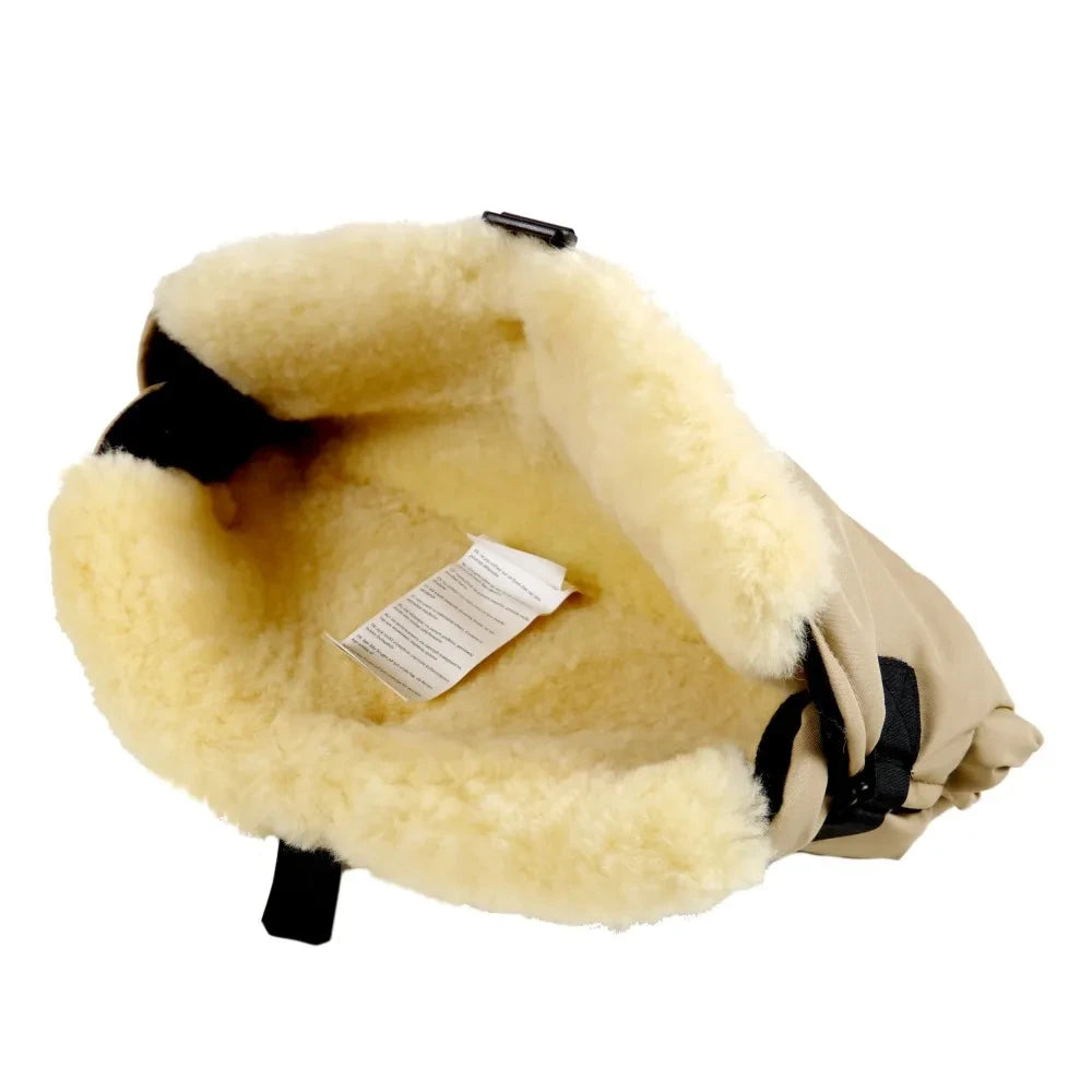 Kaiser - Double Layer Sheep Fur Hand Warmer | Charcoal Gray