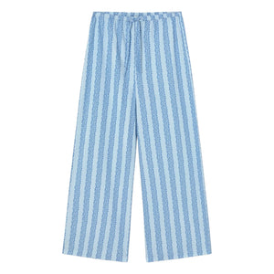 The Tiny Big Sister - Floral Pants | Blue