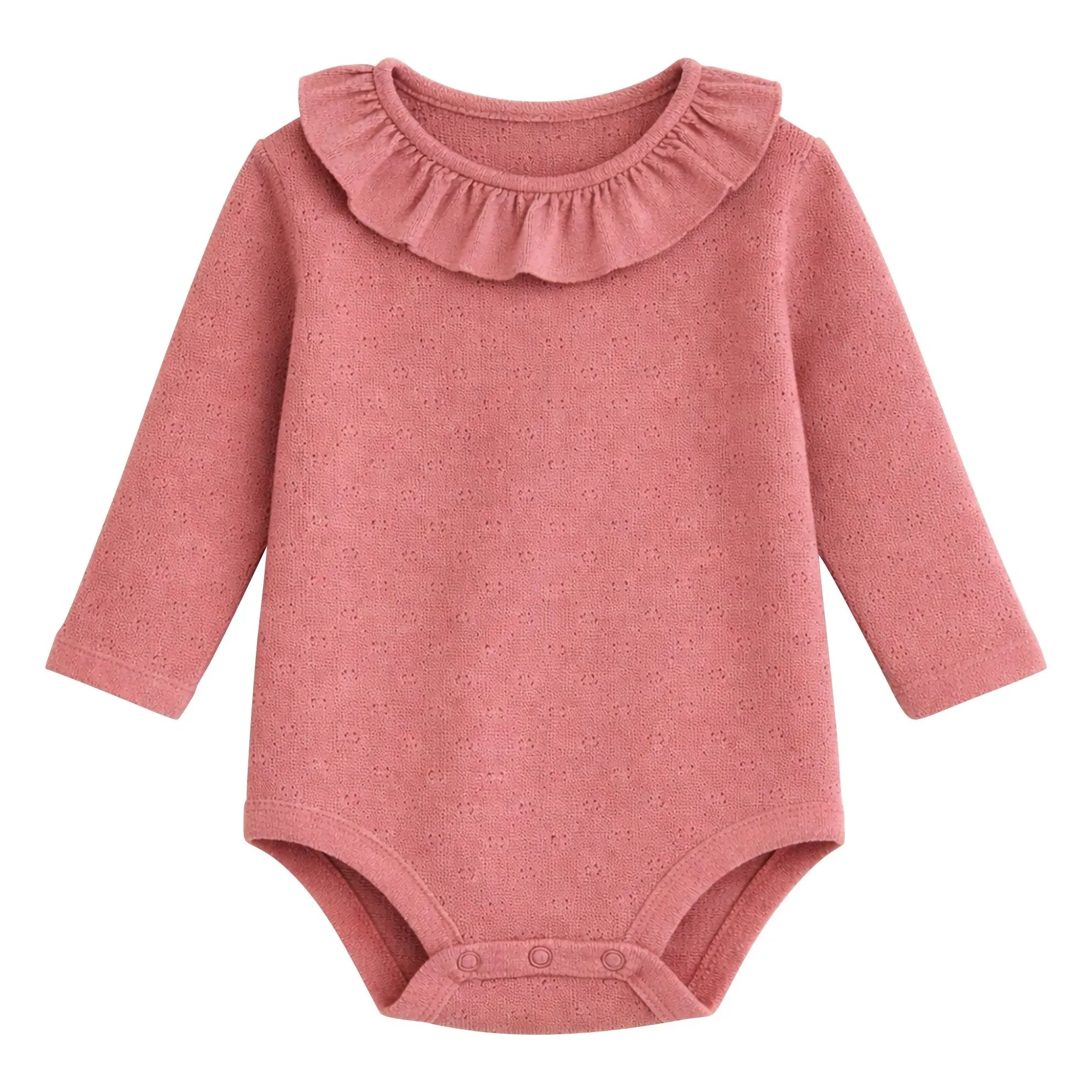 Lililotte - Pointelle Body Organic Cotton | Pink