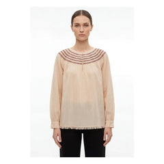 Hod - Orlina Cotton Smocked Blouse | Cream