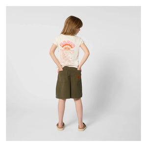 Zadig & Voltaire - Heart On Fire T-shirt with Tunic Collar | Off-white