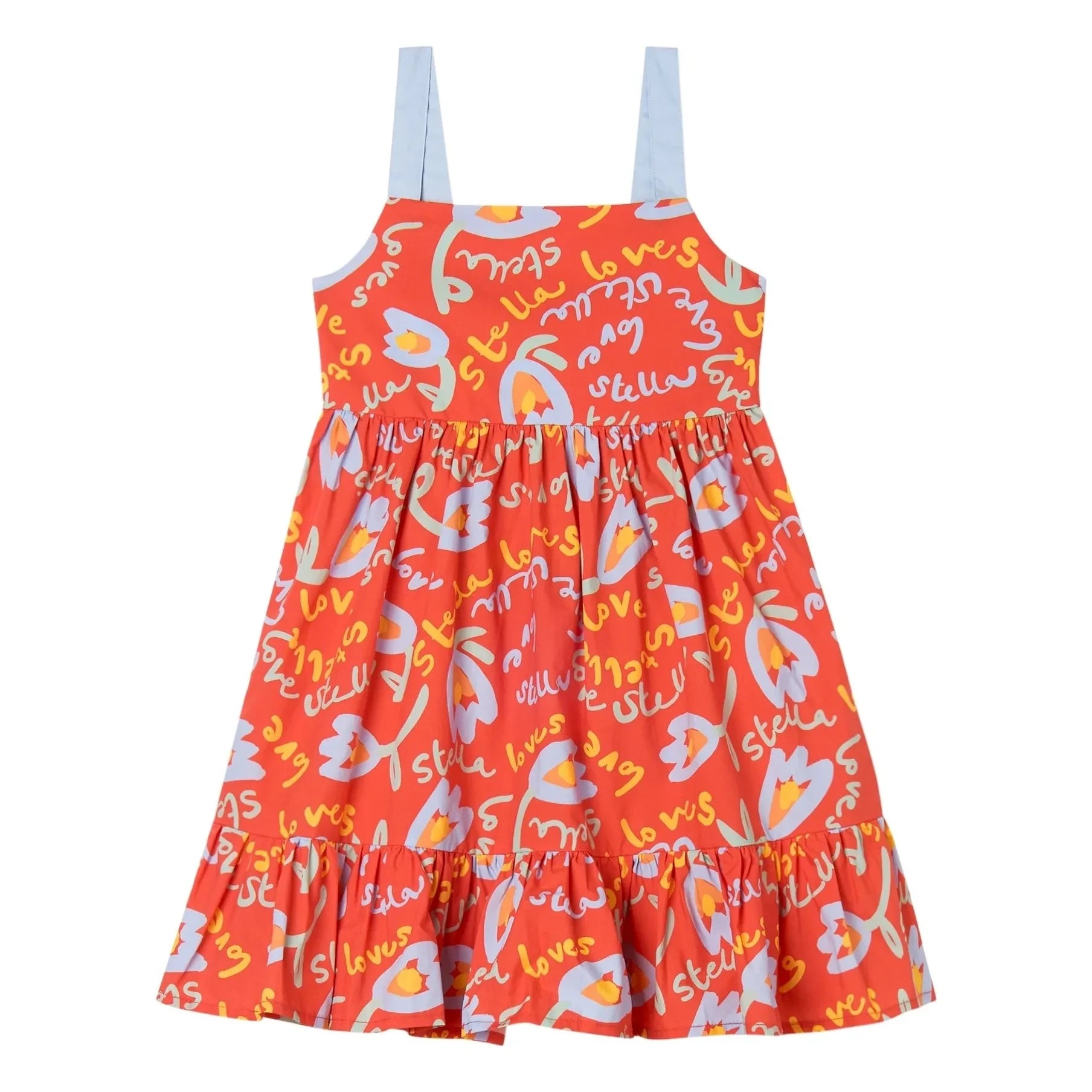 Stella McCartney Kids - Stella Fleurie Dress | Red