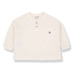 1+ in the Family - Amorgos Waffle Sweater | Ecru