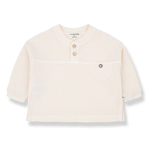 1+ in the Family - Amorgos Waffle Sweater | Ecru