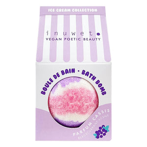 Inuwet - Ice Cream Elderberry Bath Bomb - 120g