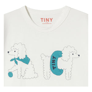 Tinycottons - Organic Cotton Dog T-Shirt | White