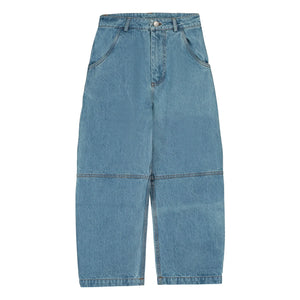 Tangerine - Jean Barrel | Light Blue