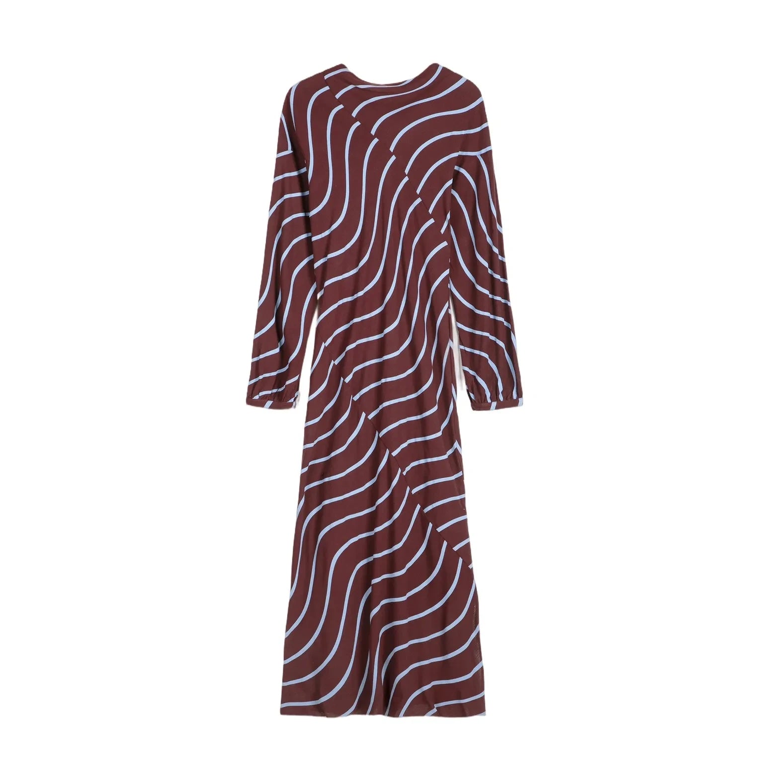 Bobo Choses - Psychedelic Striped Dress | Burgundy