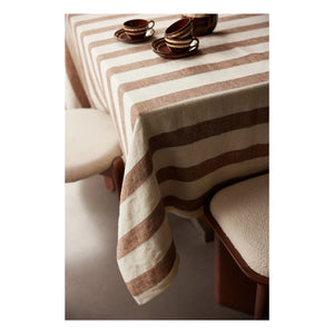 Gabrielle Paris - Bastide Linen Tablecloth | Terracotta