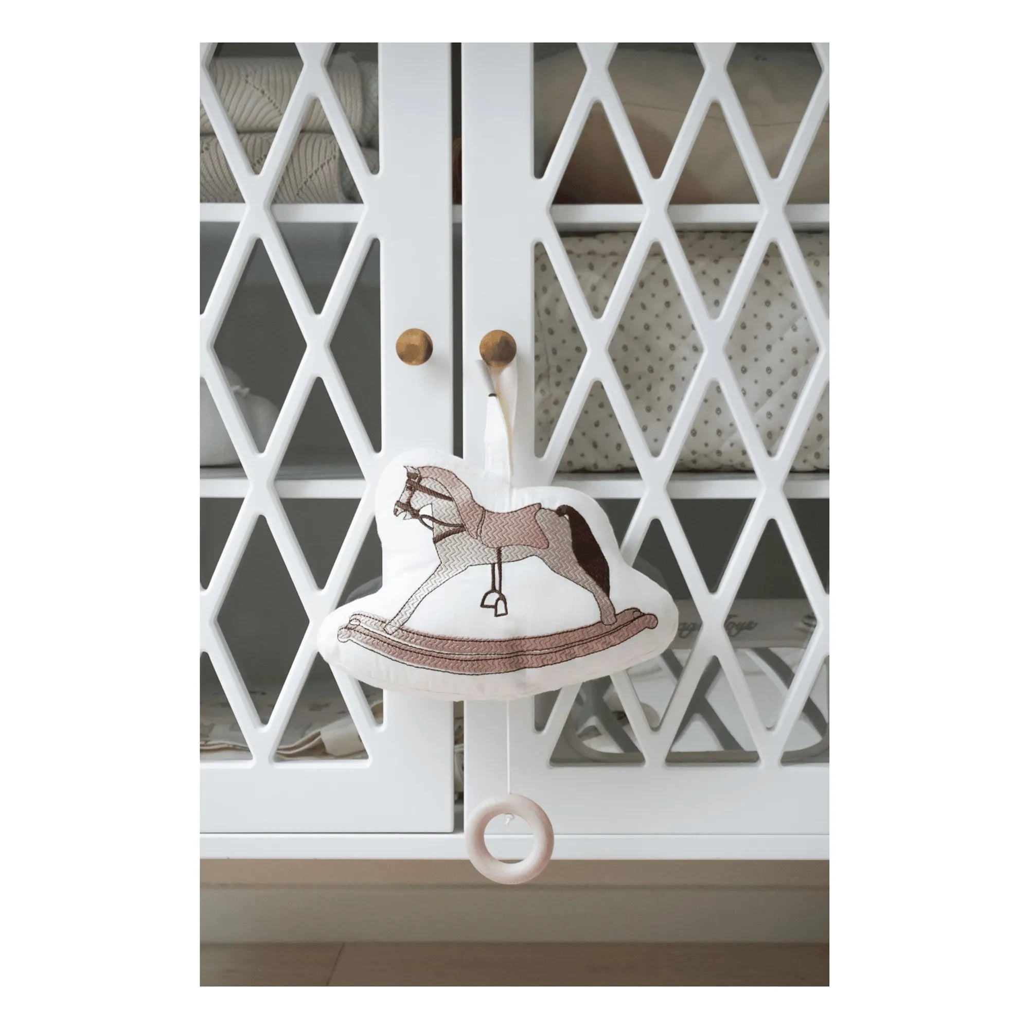 Cam Cam - Vintage Toys Musical Mobile | Brown