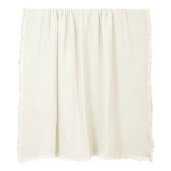 Haomy - Vanly Cotton Voile Bedspread | Ivory