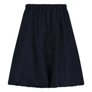 Tangerine - Midi Pleated Skirt | Dark Blue